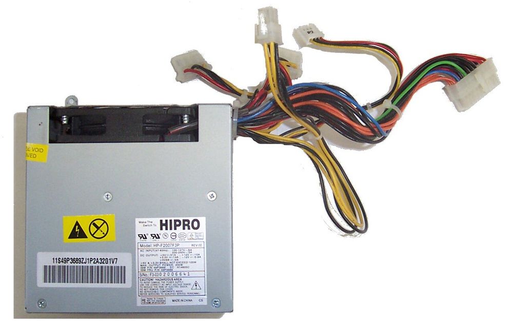 Блок питания IBM NetVista Workstation 8319 200W Power Supply HP-F2007F3P