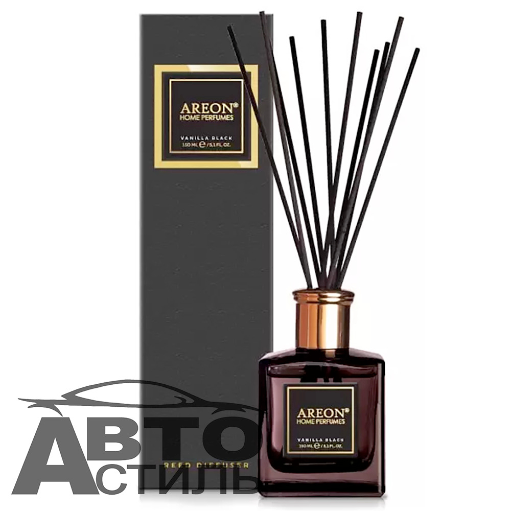 Ароматизатор-диффузор  AREON Sticks150мл PREMIUM Vanilla Black (Блэк Ваниль)