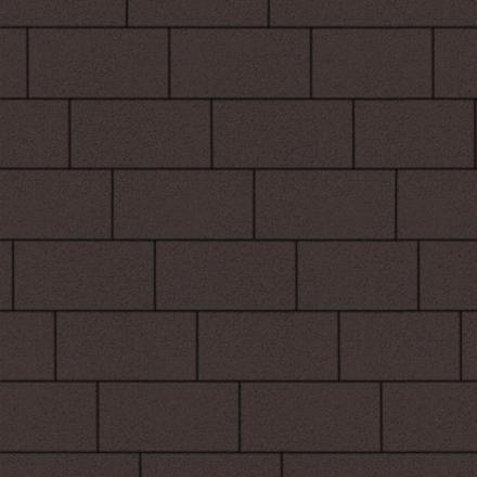 Тротуарная плитка ПРЯМОУГОЛЬНИК 300х150 мм - Стандарт Коричневый