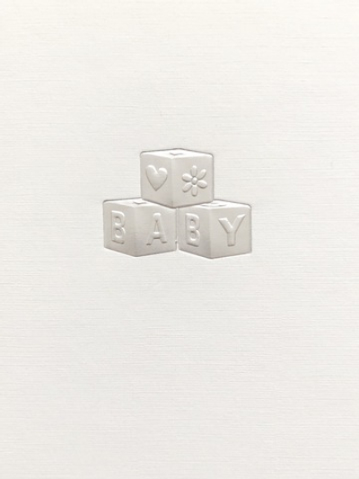 Поздравительная открытка "Кубики"