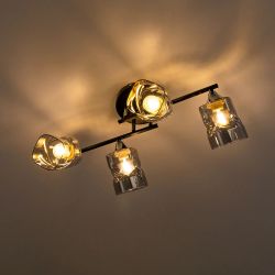 Citilux Клаус CL134145 Люстра потолочная Чёрная