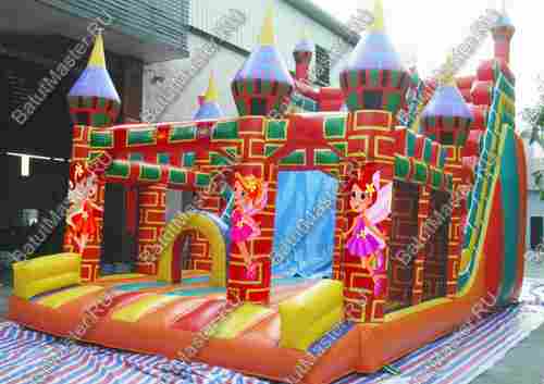 Коммерческий надувной батут "Замок Фей", 12*6*8 м