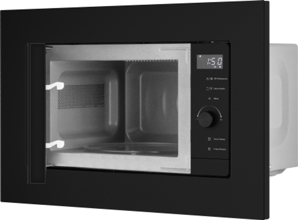 Встраиваемая микроволновая печь Weissgauff HMT-620 BG Grill Matt Edition (438413)