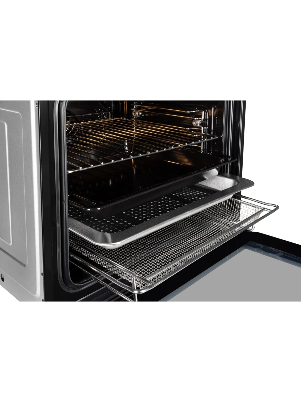 Духовой шкаф Hiberg S-VM 6415 W SMART