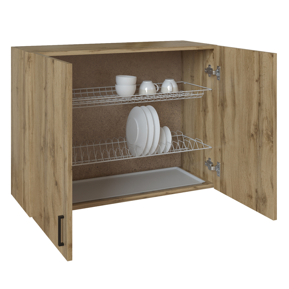 шкаф навесной кухонный с сушкой 80 вотан (2 места)