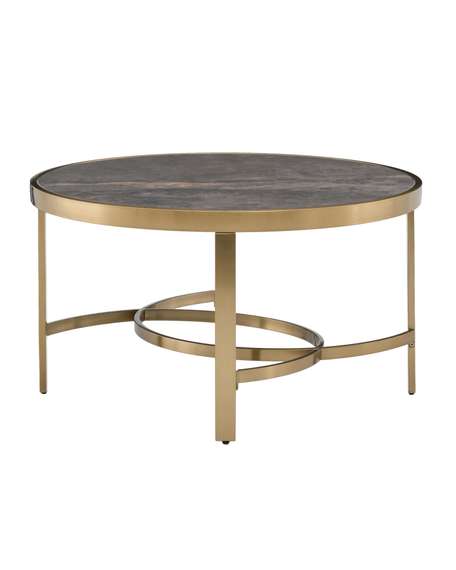 Журнальный столик Адриана 80*80 см серая керамика