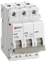 Автоматический выключатель  EKF M63MA6320C