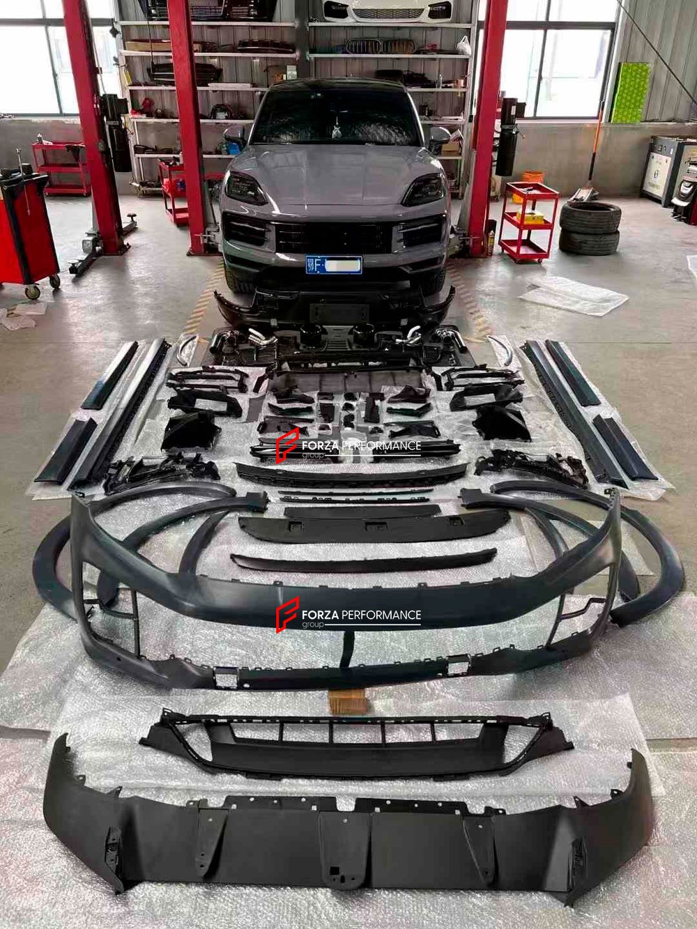 Обвес переделка в стиле TURBO GT 9Y0.2 для PORSCHE CAYENNE 9Y0.2 COUPE 2024