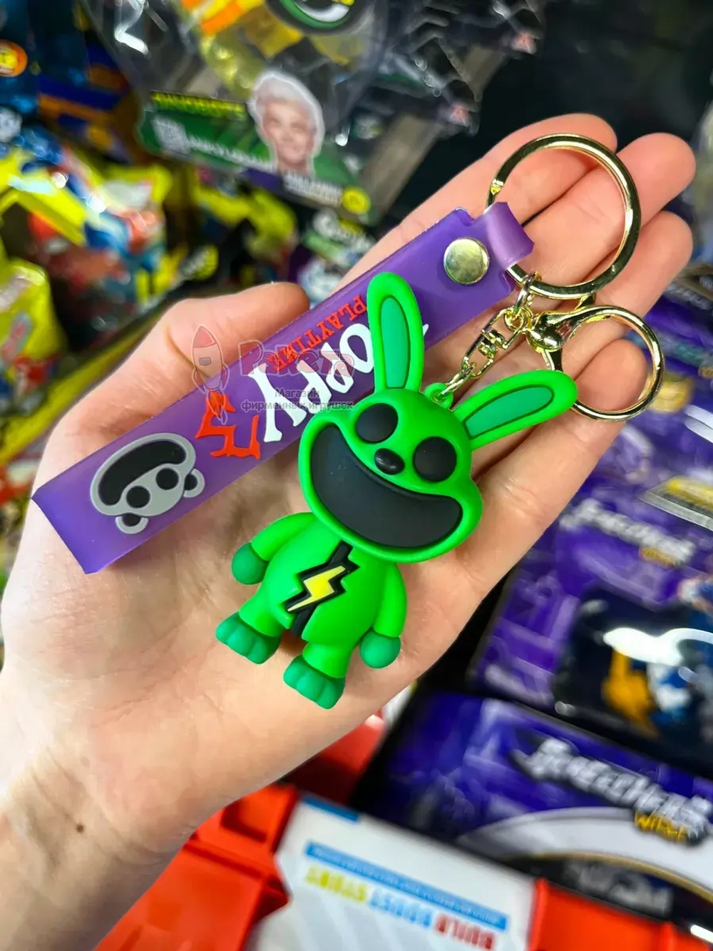 Брелок игрушка Улыбающиеся Твари зверята Кролик