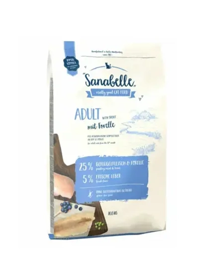 Сухой корм Sanabelle Adult with Trout (Санабель) для кошек с форелью 10 кг