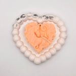 Аромасвеча "Лошадь" оранжевый