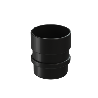 Муфта соединительная для водостока Lux, карбон
