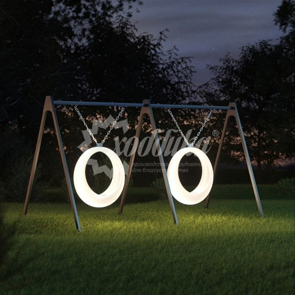 Светящиеся качели с конструкцией «Ring»