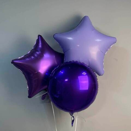 Набор из 3 фольгированных шаров 18"