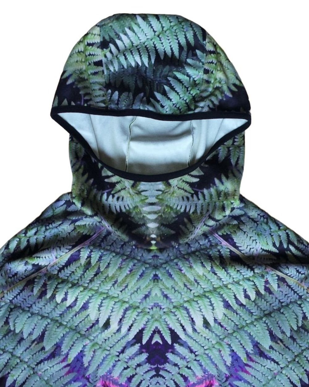 Худи Plushedelica Папоротники зеленый