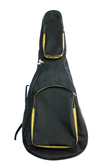 Чехол для классической гитары, черный/золото, MEZZO MZ-ChGC-3b/g