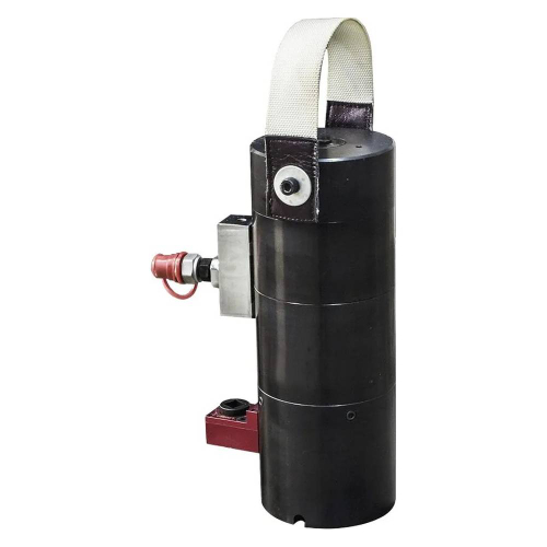 Домкрат тензорный двухпоршневой Инстан с пружинным возвратом ДГТ117-10П (117т, ход 10мм, резьба М48х5, наружный диаметр 111мм)