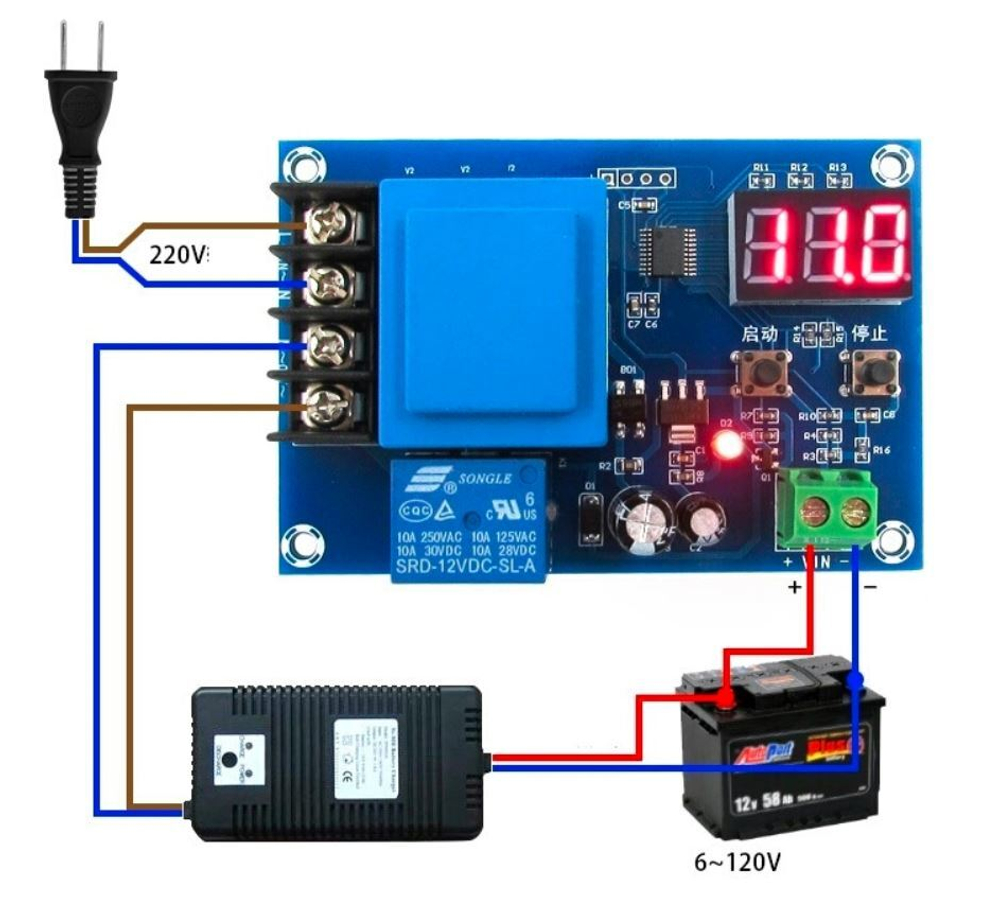 Контроллер заряда ET HW-631