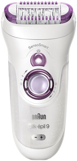 Эпилятор Braun 9-700 Silk-epil SensoSmart, фиолетовый