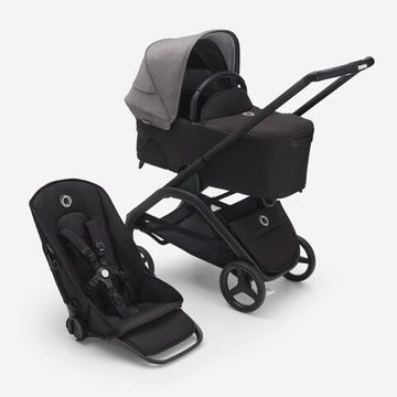Коляска 2 в 1 Bugaboo Dragonfly (Grey melange/Midnight black/Black)