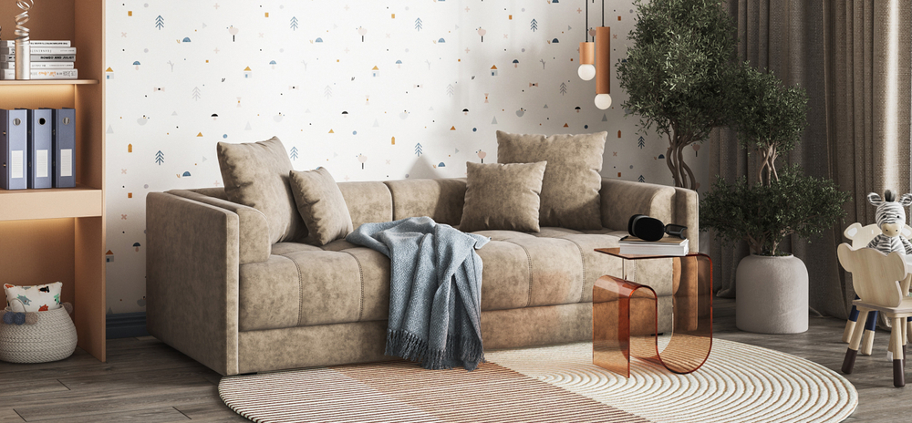 Тахта BOSS Велюр Роял тауп