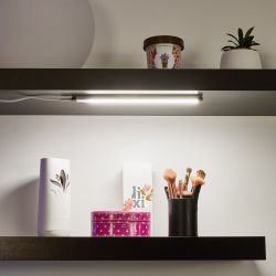 ULI-F48-3W-4500K SENSOR IP20 SILVER Светильник светодиодный для мебели. 300x25x9мм. 250Lm. ТМ Uniel