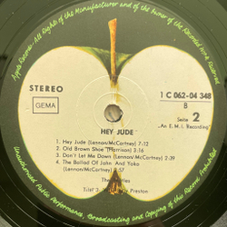 Виниловая пластинка The Beatles ‎– Hey Jude LP