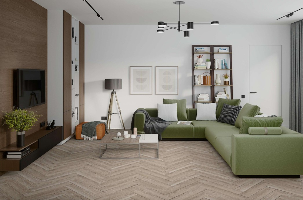 Кварц-винил Клеевой LVT Damy Floor London 2,5 мм Ливерпуль 3.2 м2