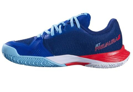 Детские кроссовки для Падел Babolat Jet Premura 2 JR - blue/poppy red