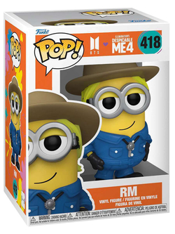 Фигурка Funko POP! Rocks BTS X Despicable Me 4 RM (418) 85967