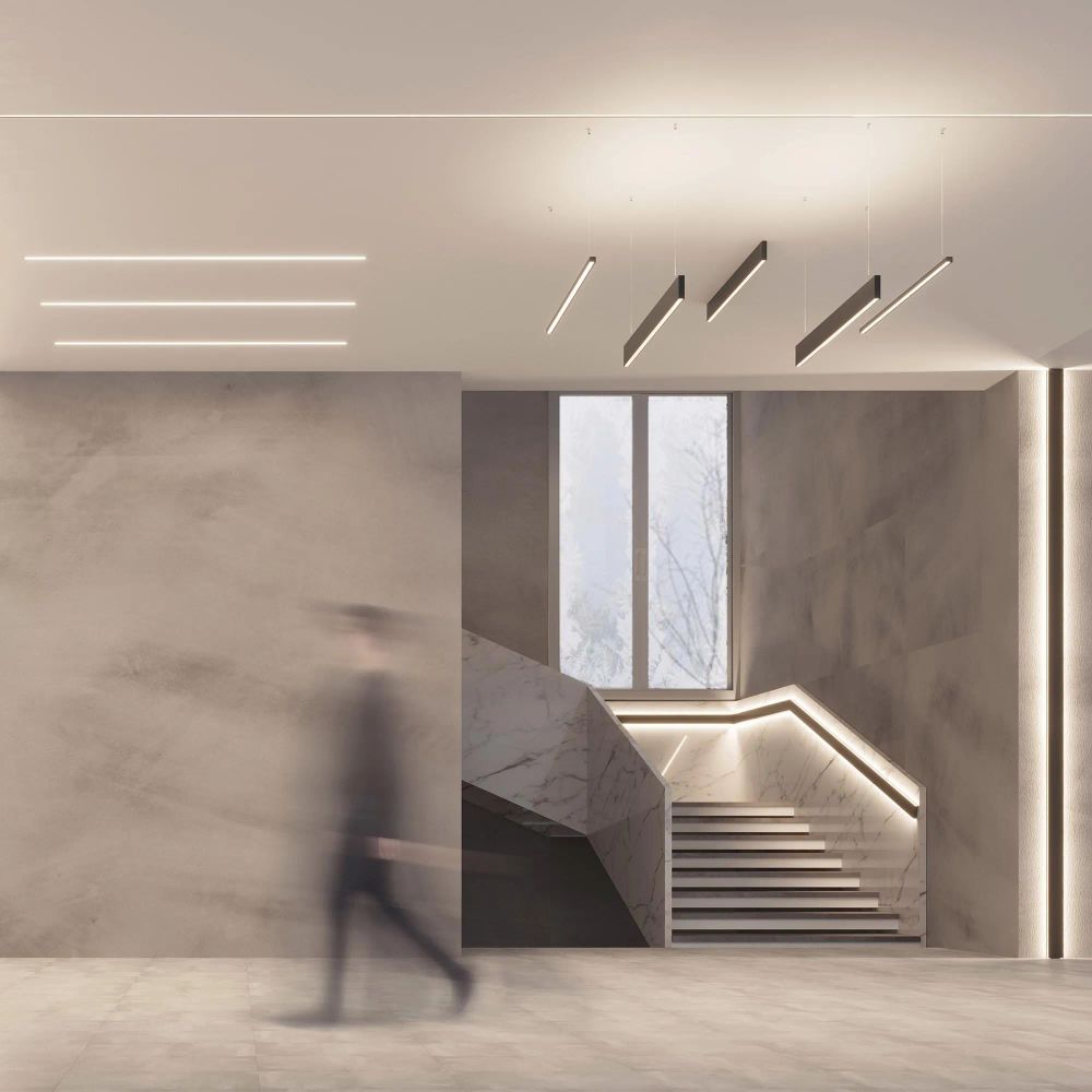 Профиль SL-LINIA20-FANTOM-2500 BLACK (Arlight, Алюминий) 039071