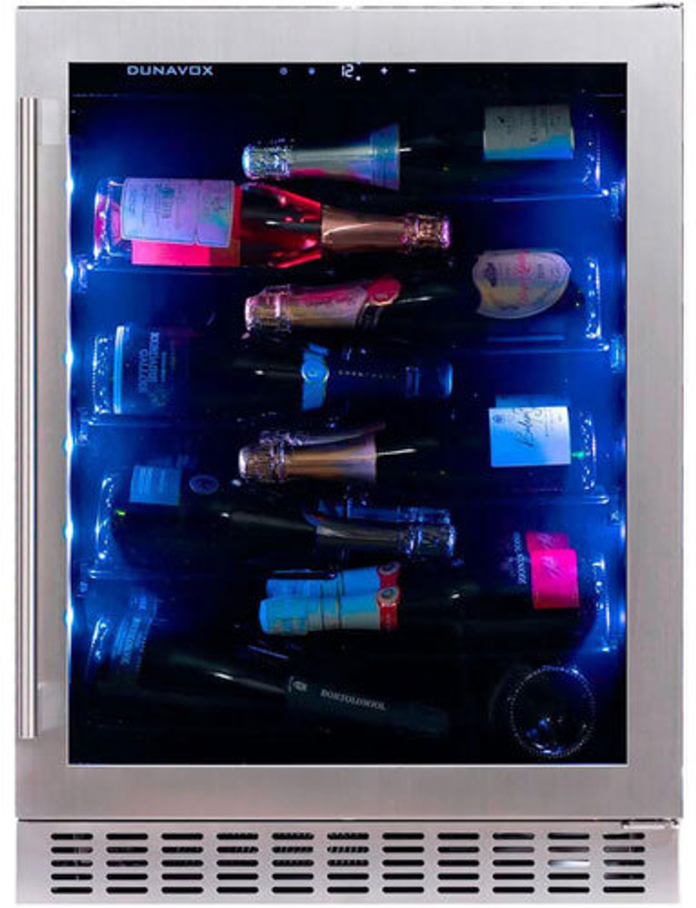 Встраиваемый винный шкаф Dunavox DAUF-40.138SS