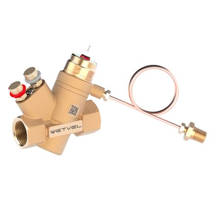 Балансировочные клапаны "Точный поток" комбинированные WETVEL PFC