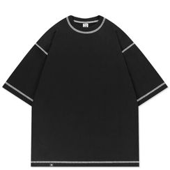 Футболка HAIDED CONTRAST, черный