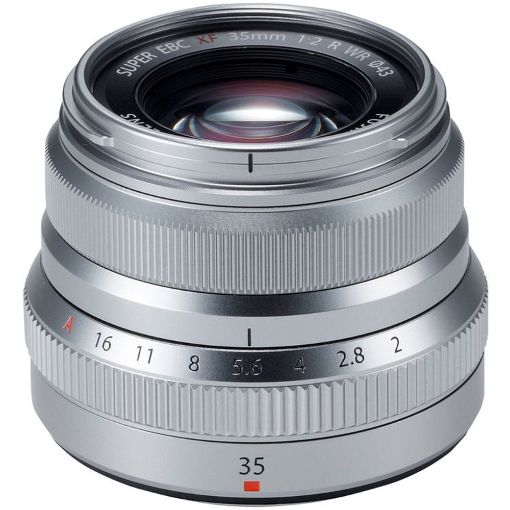 Fujifilm XF 35mm F2 R WR Silver