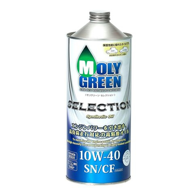 Моторное масло MolyGreen Selection 10W-40 SN/CF 1л