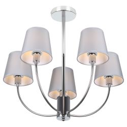 Люстра Rivoli Stephanie 2093-305 5 х Е14 40Вт классика | Rivoli