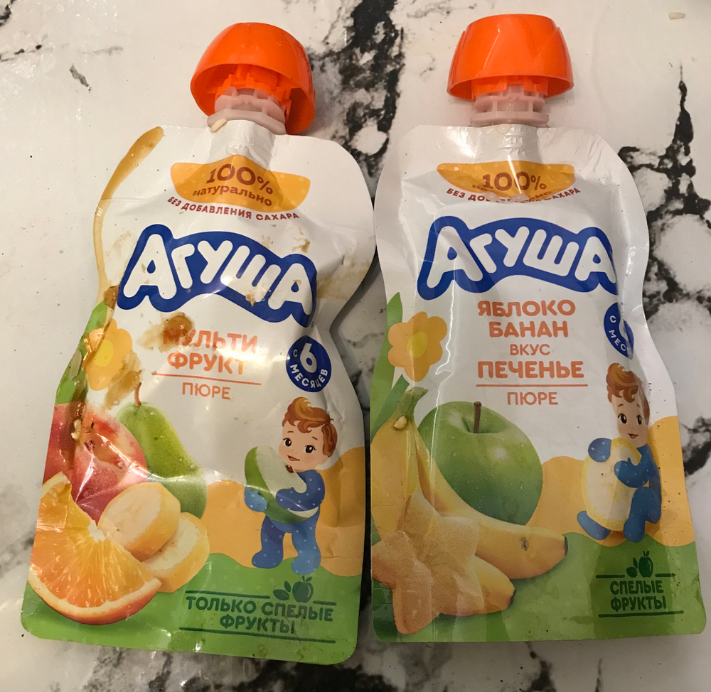 Пюре агуша 90г