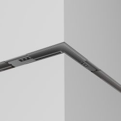 Коннектор внешний   встраиваемый под ГКЛ 12,5мм, черный Maytoni TRA034CO-42.12B