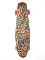 Скейт пенни-борд Igrokat Candys 22" с динамической подсветкой колес