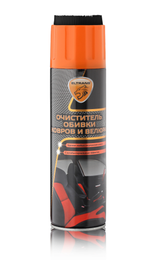 Очиститель обивки салона велюра и ковров 650 мл (аэрозоль) (ЭЛТРАНС)