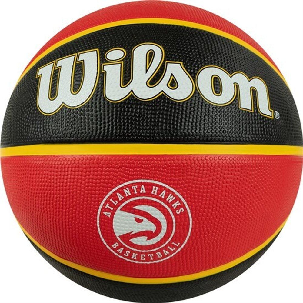 Мяч баскетбольный Wilson NBA TEAM TRIBUTE BSKT ATL HAWKS (7)