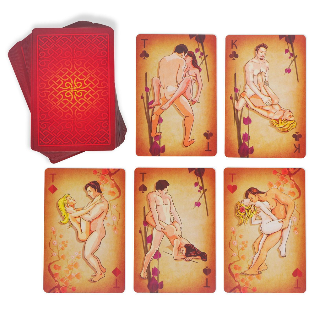 Сувенирные игральные карты Камасутра (Цвет: разноцветный)