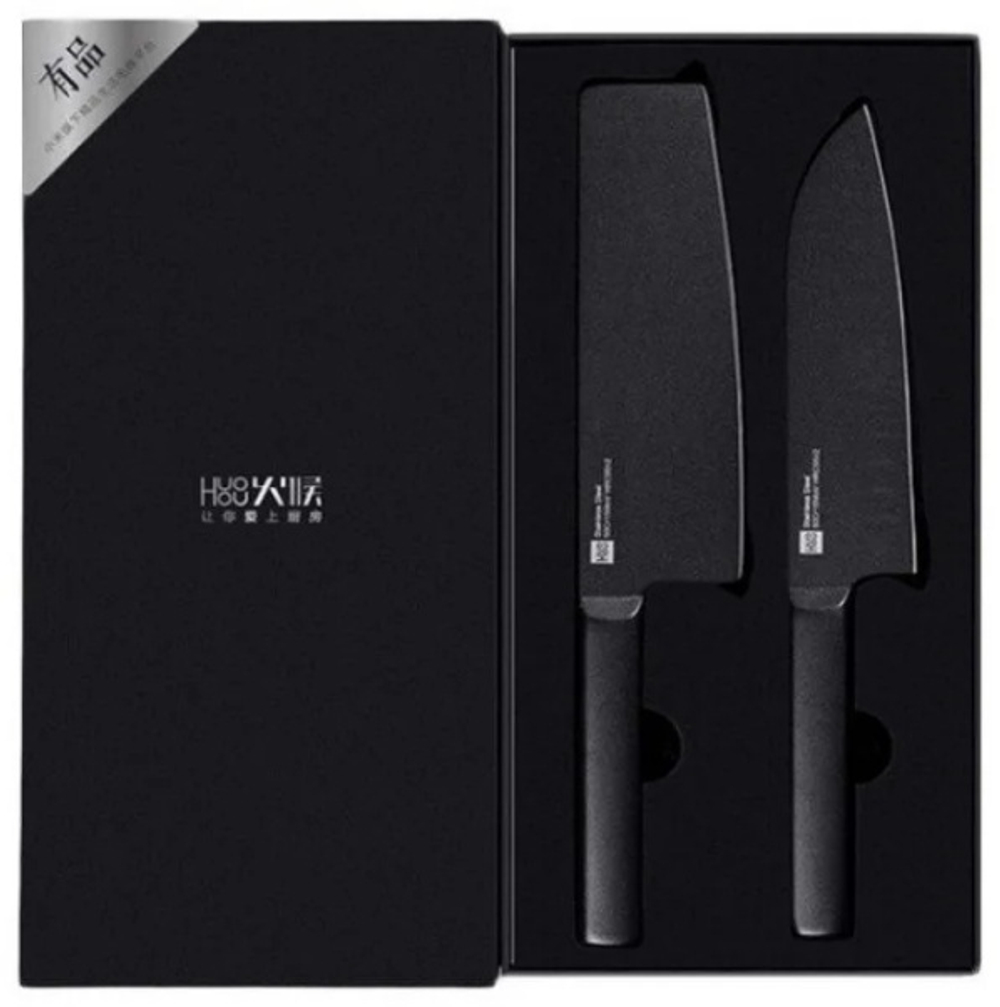 Huo Hou HU0015 Black Heat Knife Set 2 предмета