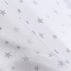 Бумага упаковочная тишью "Звездочки",50 х 66 см 956146 набор