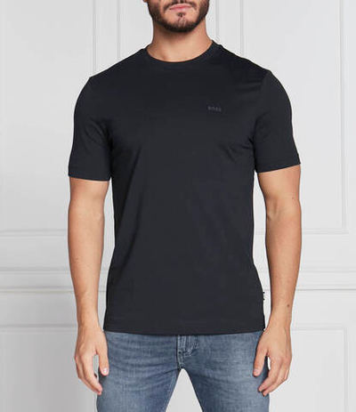 футболка thompson BOSS BLACK - темно-синий(50468347)