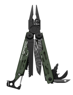 Мультитул Leatherman Signal, 19 функций, зеленый, нейлоновый чехол