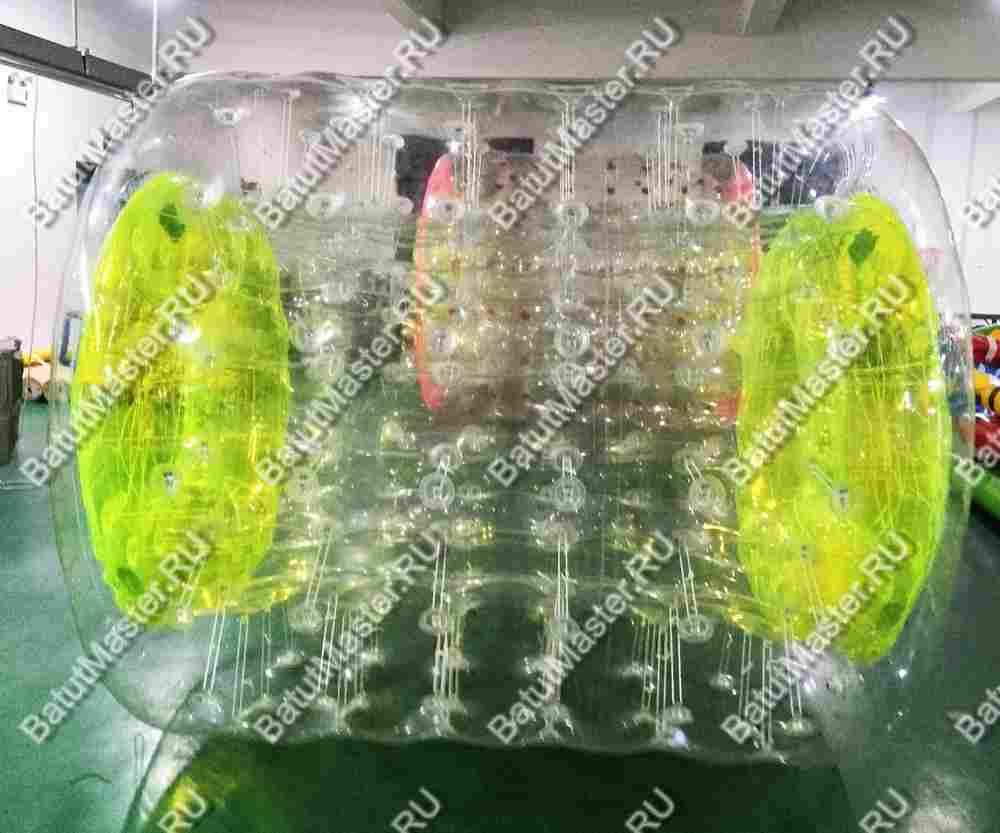 Аттракцион Водный роллер (Гидророллер) "Невидимка" ПВХ, 2*1.8*1.8 м