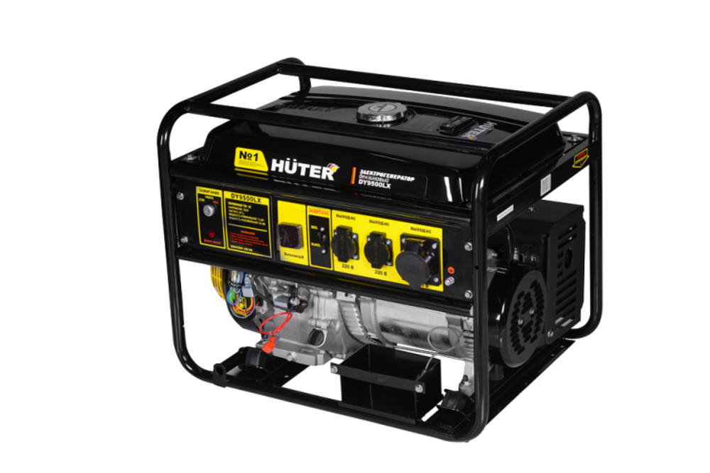 Портативный бензогенератор Huter DY9500LX