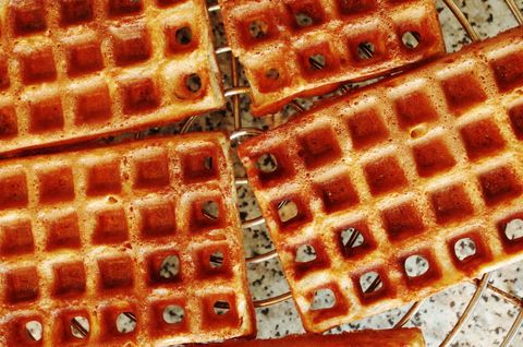 Про хрустящие вафли на закваске